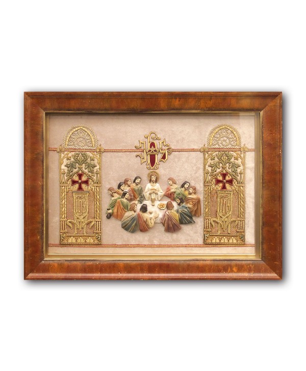 The Last Supper In Gold Thread Embroidery