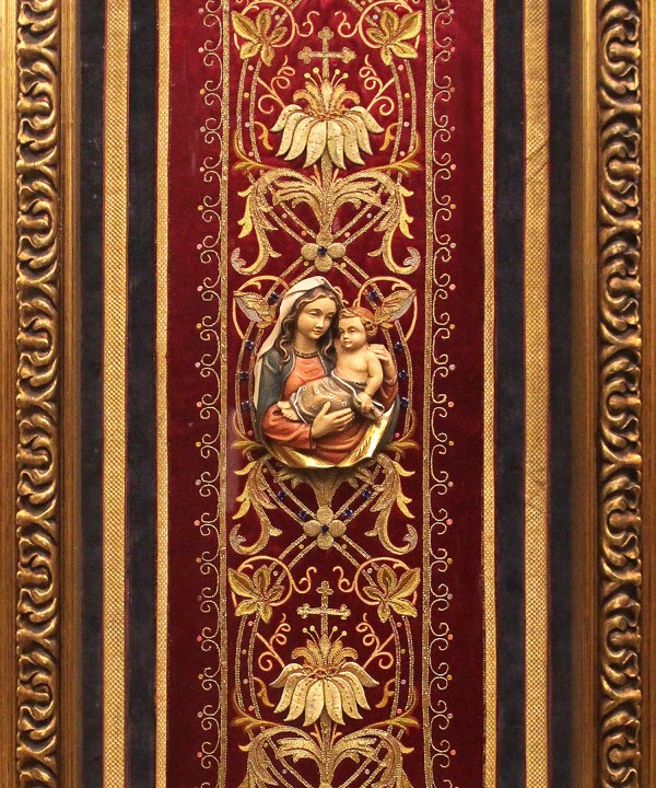The Virgin Mary And Child 1900