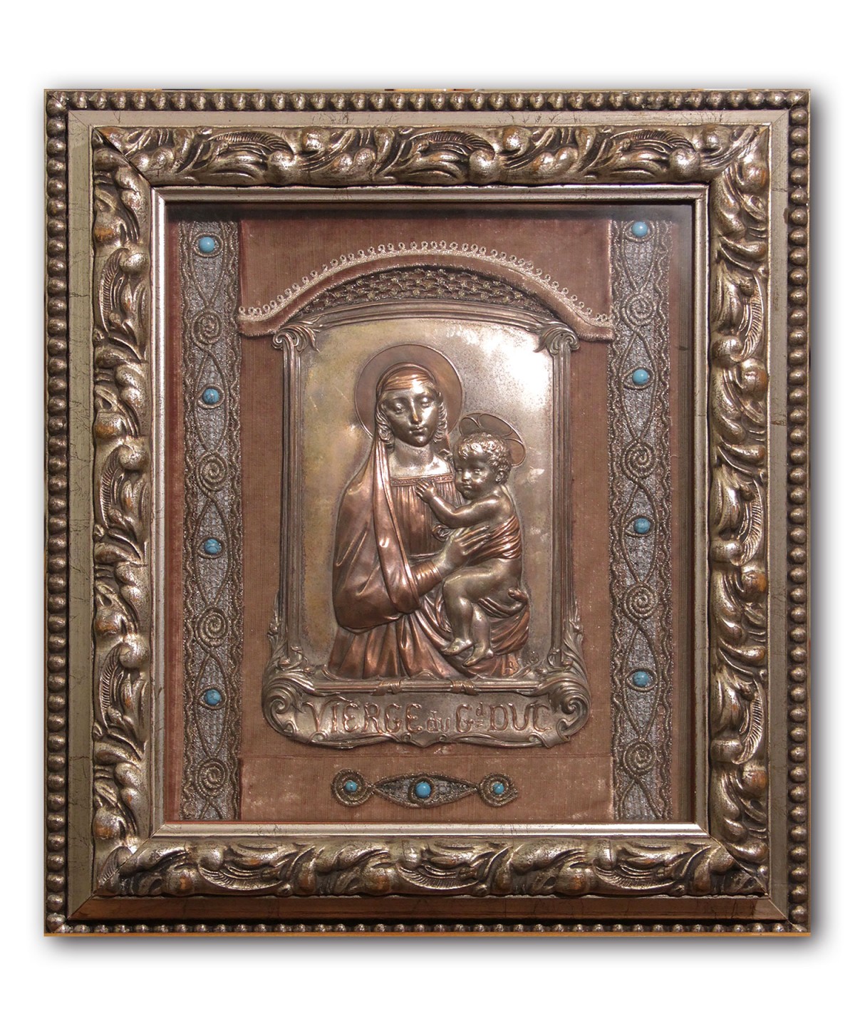 The Virgin Mary And Child Silver