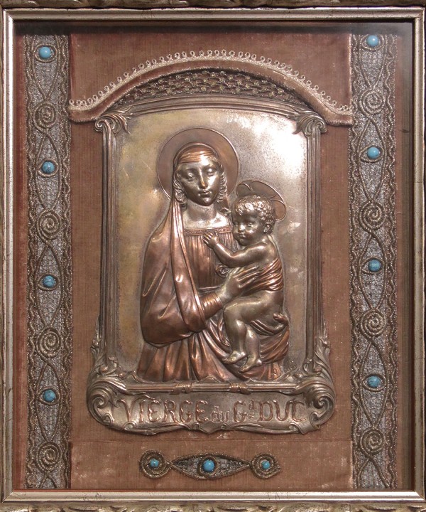 The Virgin Mary And Child Silver
