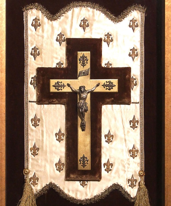 The Metal Cross And The Christ