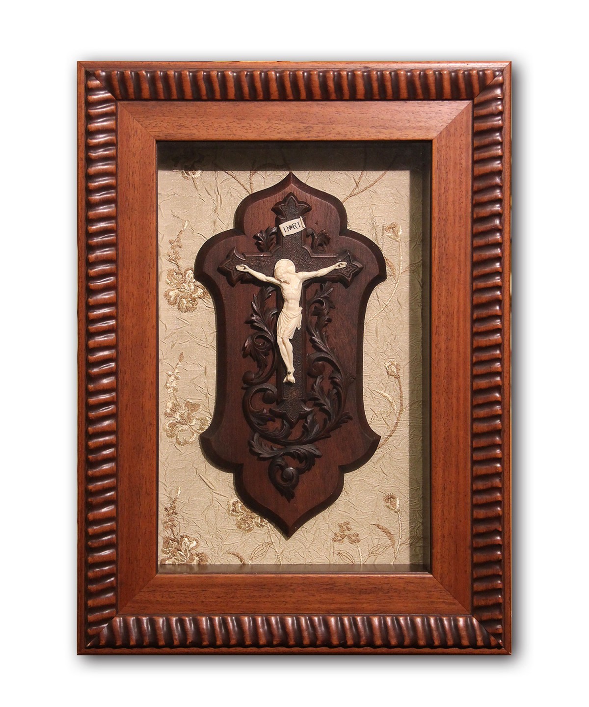 The Cross In Carved Wood