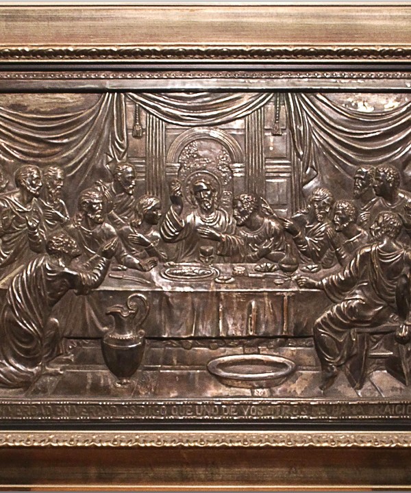 The Last Supper In Silver Copper