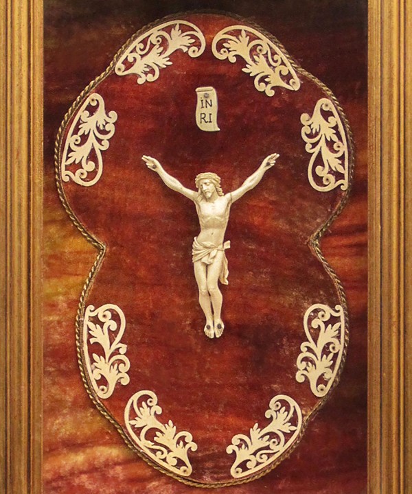 The Christ In Carved Ivory Stone